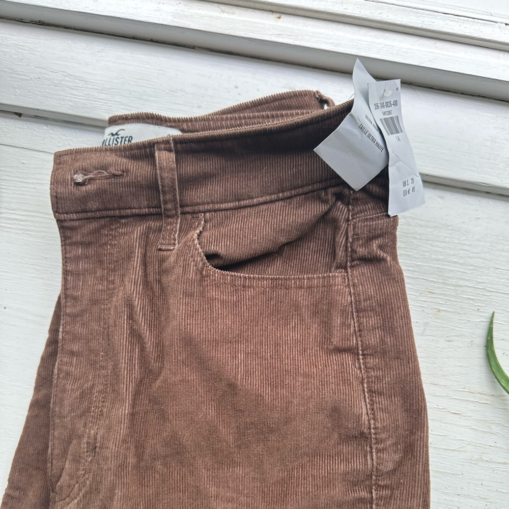 Flare Ribbed Hollister Brown pants